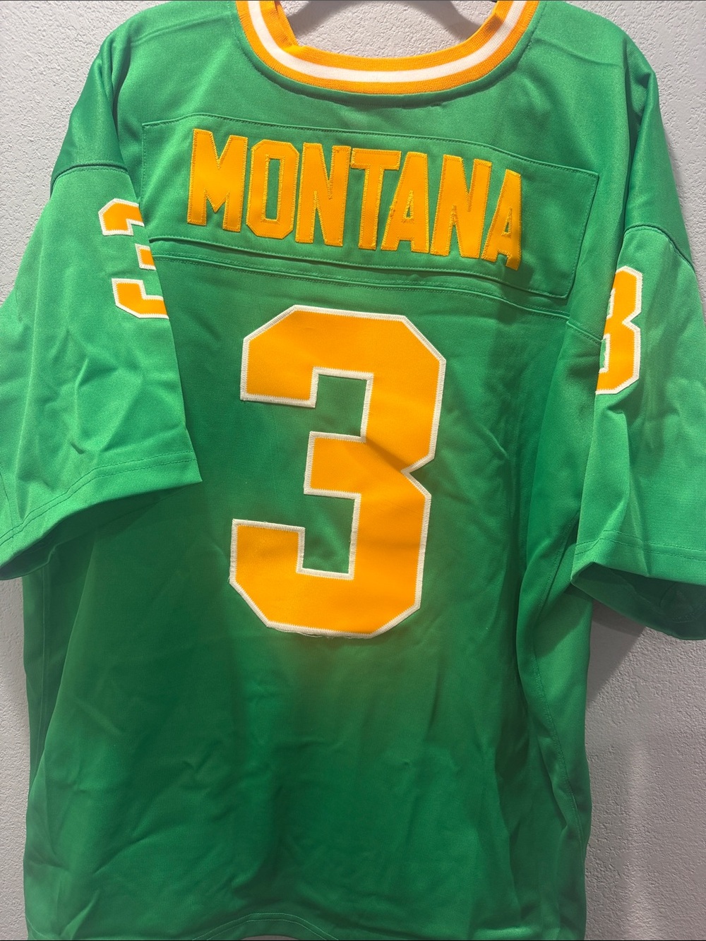 adidas Green and Yellow 'Montana' Jersey